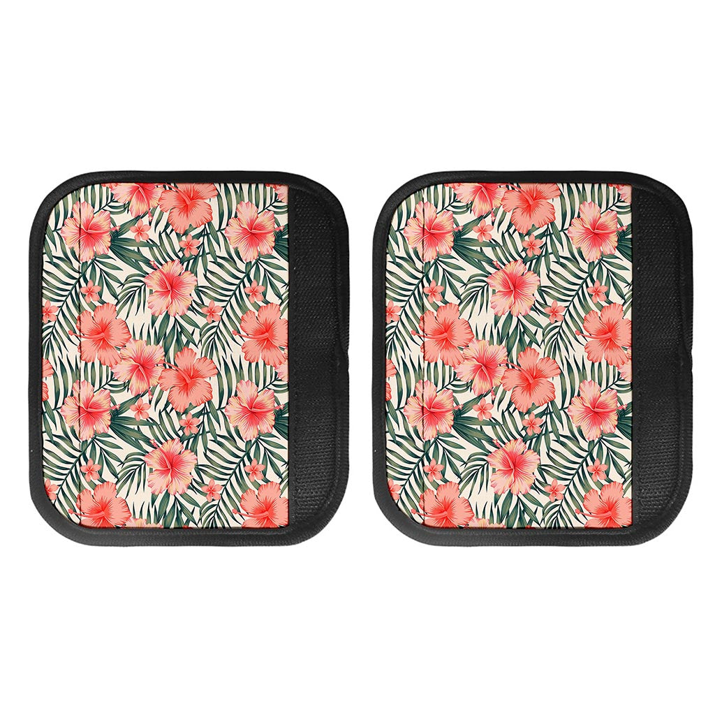 Exotic Tropical Hibiscus Pattern Print Handle Covers