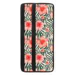 Exotic Tropical Hibiscus Pattern Print Refrigerator Handle Covers