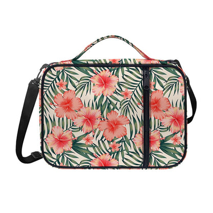 Exotic Tropical Hibiscus Pattern Print Shoulder Strap Bible Bag
