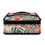 Exotic Tropical Hibiscus Pattern Print Small Lunch Bag