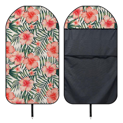 Exotic Tropical Hibiscus Pattern Print Waterproof Car Seat Cover