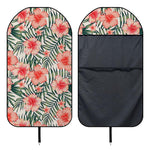 Exotic Tropical Hibiscus Pattern Print Waterproof Car Seat Cover