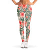 Exotic Tropical Hibiscus Pattern Print Women's Leggings