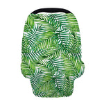Exotic Tropical Leaf Pattern Print Baby Seat Cover