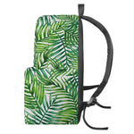 Exotic Tropical Leaf Pattern Print Backpack
