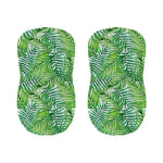 Exotic Tropical Leaf Pattern Print Bar Stool Covers