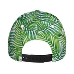 Exotic Tropical Leaf Pattern Print Baseball Cap