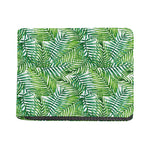 Exotic Tropical Leaf Pattern Print Bifold Wallet
