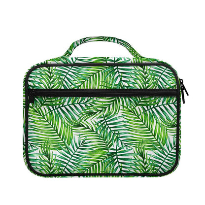 Exotic Tropical Leaf Pattern Print Briefcase Bible Bag