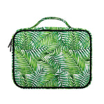 Exotic Tropical Leaf Pattern Print Briefcase Bible Bag