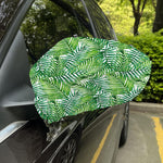 Exotic Tropical Leaf Pattern Print Car Side Mirror Covers