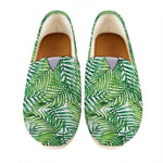 Exotic Tropical Leaf Pattern Print Casual Shoes