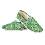 Exotic Tropical Leaf Pattern Print Casual Shoes