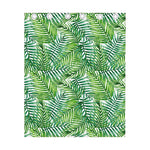 Exotic Tropical Leaf Pattern Print Curtain