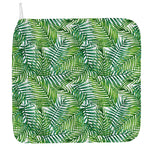 Exotic Tropical Leaf Pattern Print Hand Towel
