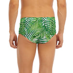 Exotic Tropical Leaf Pattern Print Men's Briefs