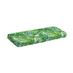 Exotic Tropical Leaf Pattern Print Piano Keyboard Cover