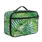 Exotic Tropical Leaf Pattern Print Portable Lunch Bag