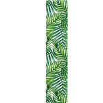 Exotic Tropical Leaf Pattern Print Table Runner