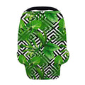 Exotic Tropical Leaves Pattern Print Baby Seat Cover