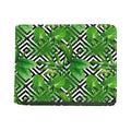Exotic Tropical Leaves Pattern Print Bifold Wallet