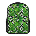 Exotic Tropical Leaves Pattern Print Casual Backpack