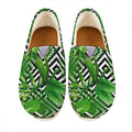Exotic Tropical Leaves Pattern Print Casual Shoes