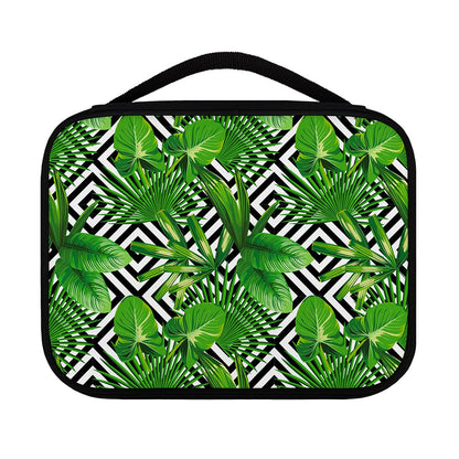 Exotic Tropical Leaves Pattern Print Classic Bible Case