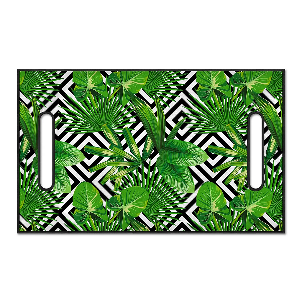 Exotic Tropical Leaves Pattern Print Golf Cart Seat Cover