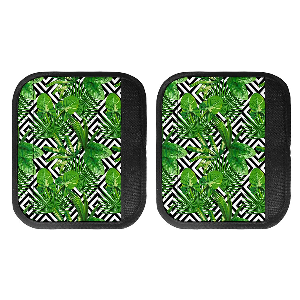 Exotic Tropical Leaves Pattern Print Handle Covers