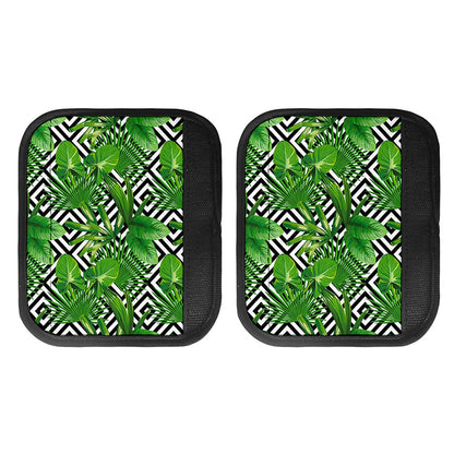 Exotic Tropical Leaves Pattern Print Handle Covers