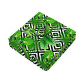 Exotic Tropical Leaves Pattern Print Outdoor Seat Cushion Cover