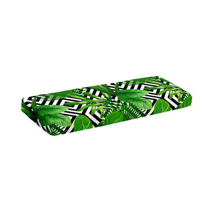 Exotic Tropical Leaves Pattern Print Piano Keyboard Cover