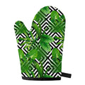 Exotic Tropical Leaves Pattern Print Single Oven Mitt