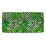 Exotic Tropical Leaves Pattern Print Towel