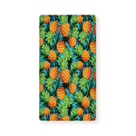 Exotic Tropical Pineapple Pattern Print Baby Crib Sheet