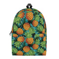 Exotic Tropical Pineapple Pattern Print School Backpack