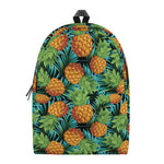 Exotic Tropical Pineapple Pattern Print Backpack