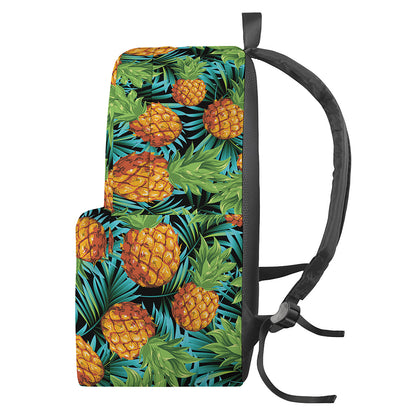 Exotic Tropical Pineapple Pattern Print Backpack
