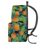 Exotic Tropical Pineapple Pattern Print Backpack