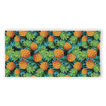Exotic Tropical Pineapple Pattern Print Beach Towel