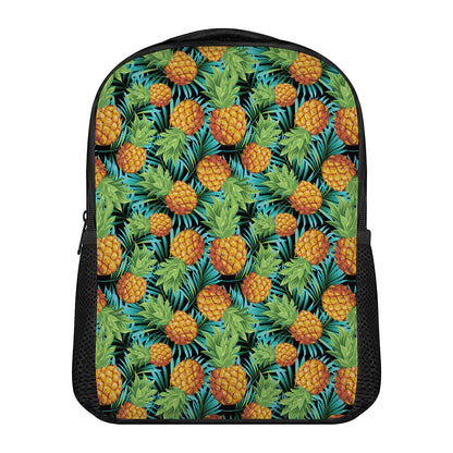 Exotic Tropical Pineapple Pattern Print Casual Backpack