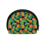 Exotic Tropical Pineapple Pattern Print Coin Purse
