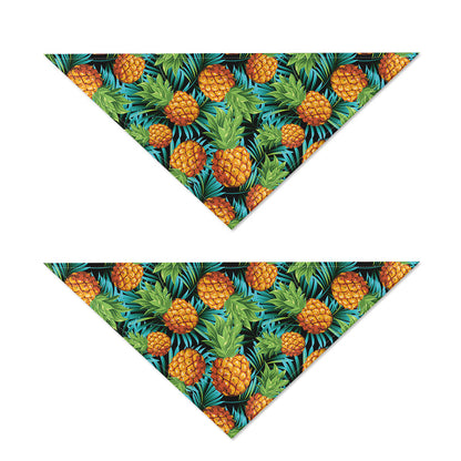 Exotic Tropical Pineapple Pattern Print Dog Bandana