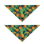 Exotic Tropical Pineapple Pattern Print Dog Bandana