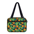 Exotic Tropical Pineapple Pattern Print Double Strap Bible Bag