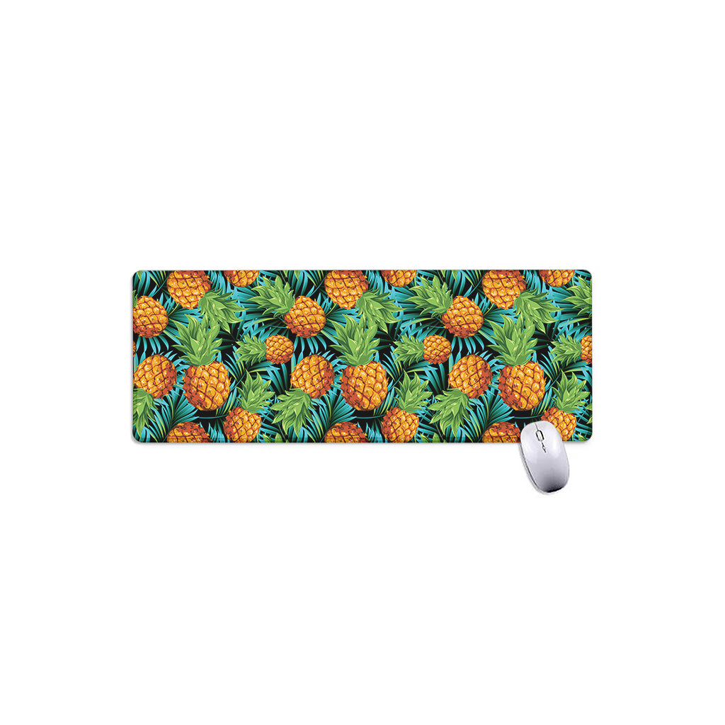 Exotic Tropical Pineapple Pattern Print Extended Mouse Pad