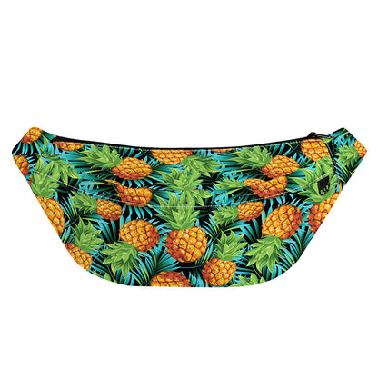 Exotic Tropical Pineapple Pattern Print Fanny Pack