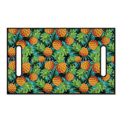 Exotic Tropical Pineapple Pattern Print Golf Cart Seat Cover