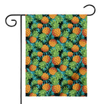 Exotic Tropical Pineapple Pattern Print House Flag